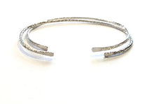 Load image into Gallery viewer, Sterling Silver Cuff Bracelet Set - 2mm Round
